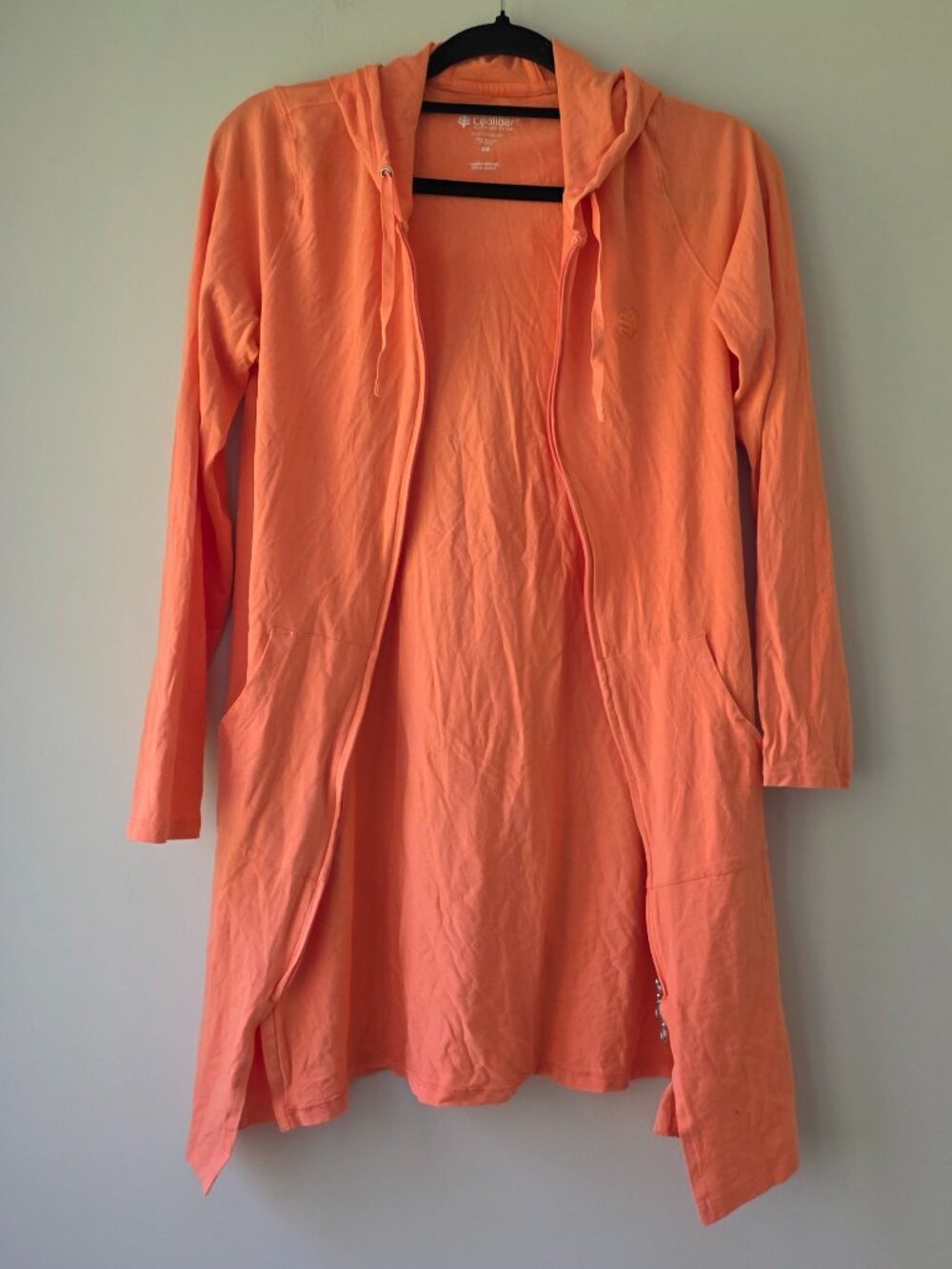 COOLIBAR Long Sleeve Cabana Hoodie | XS | Full Zip Sun Protection Sweatshirt UPF